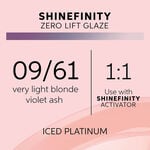 Wella Professionals Shinefinity Zero Lift Glaze - 09/61 Cool Iced Platinum 60ml