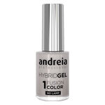 Andreia Professional Hybrid Gel Nail Polish - Fusion Color H5 Light Grey, 10.5ml