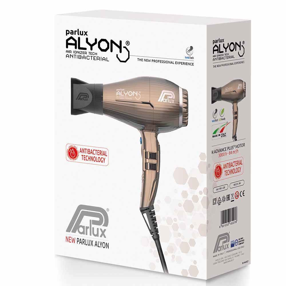 Parlux Alyon Hairdryer, Bronze Hair Dryers Salon Services