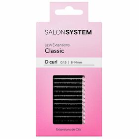 Salon System Lash Extensions Classic D-Curl 0.15 8-14mm