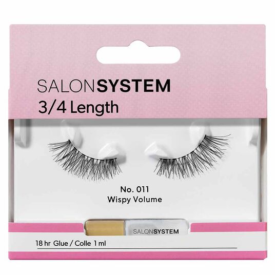 Salon System Strip Lash 011 3/4 Length