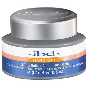 IBD LED/UV Builder Gel - Intense White 14g
