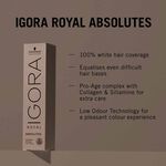 Schwarzkopf Professional Igora Royal Absolutes Permanent Hair Colour - 8-60 Light Blonde Chocolate Natural 60ml