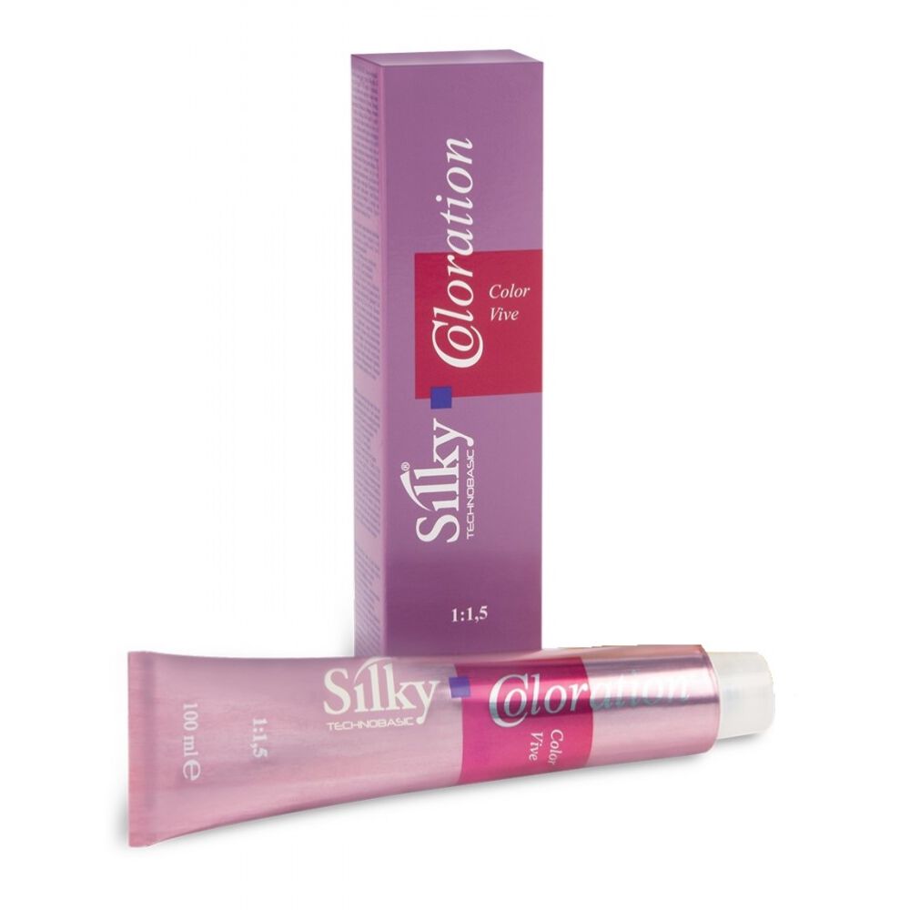 Silky Coloration Permanent Hair Colour - 4 Brown 100ml