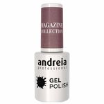 Andreia Professional Gel Polish MZ6 - Magazine Collection Metallic Nude, 10.5ml