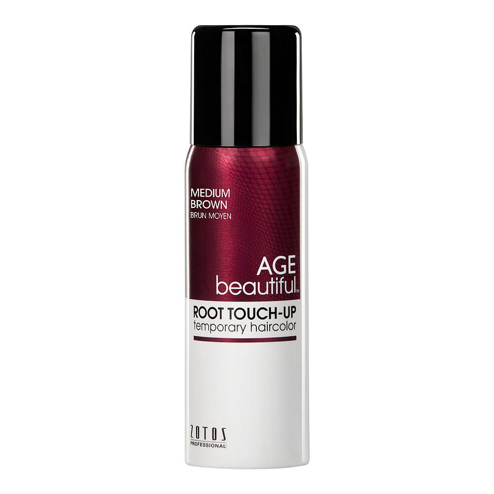 Agebeautiful Root Touch Up Spray Semi Permanent Hair Colour Medium