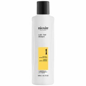 Nioxin System 1 Scalp + Hair Thickening Shampoo for Natural Hair with Light Thinning 300ml