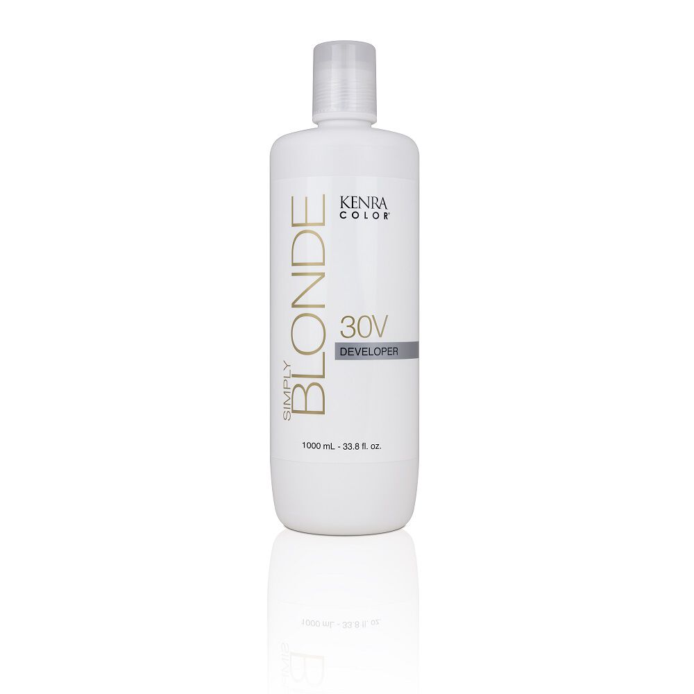 Kenra Color Simply Blonde Developer 30v 1000ml Permanent Hair
