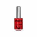 Andreia Professional Hybrid Gel Nail Polish Charmed Collection - Fusion Color H96 Orange Red, 10.5ml