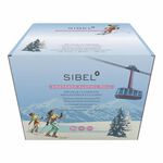 Sibel Alpine Glow Embossed Aluminium Hair Foil Roll 12.7cm x 97m