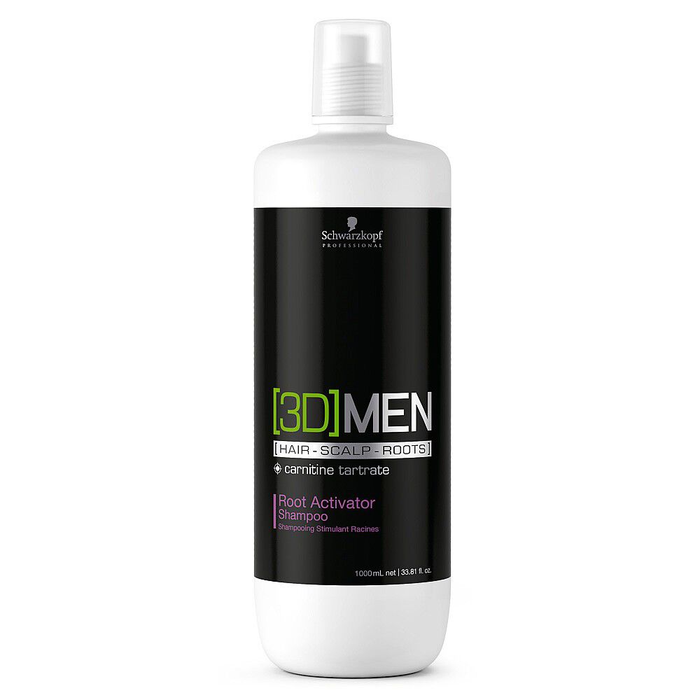 Schwarzkopf Professional 3d Men Root Activator Shampoo 1 Litre 3