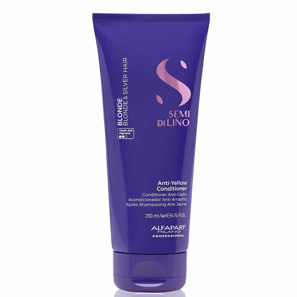 Alfaparf Milano Semi Di Lino Blonde Anti-Yellow Conditioner 200ml