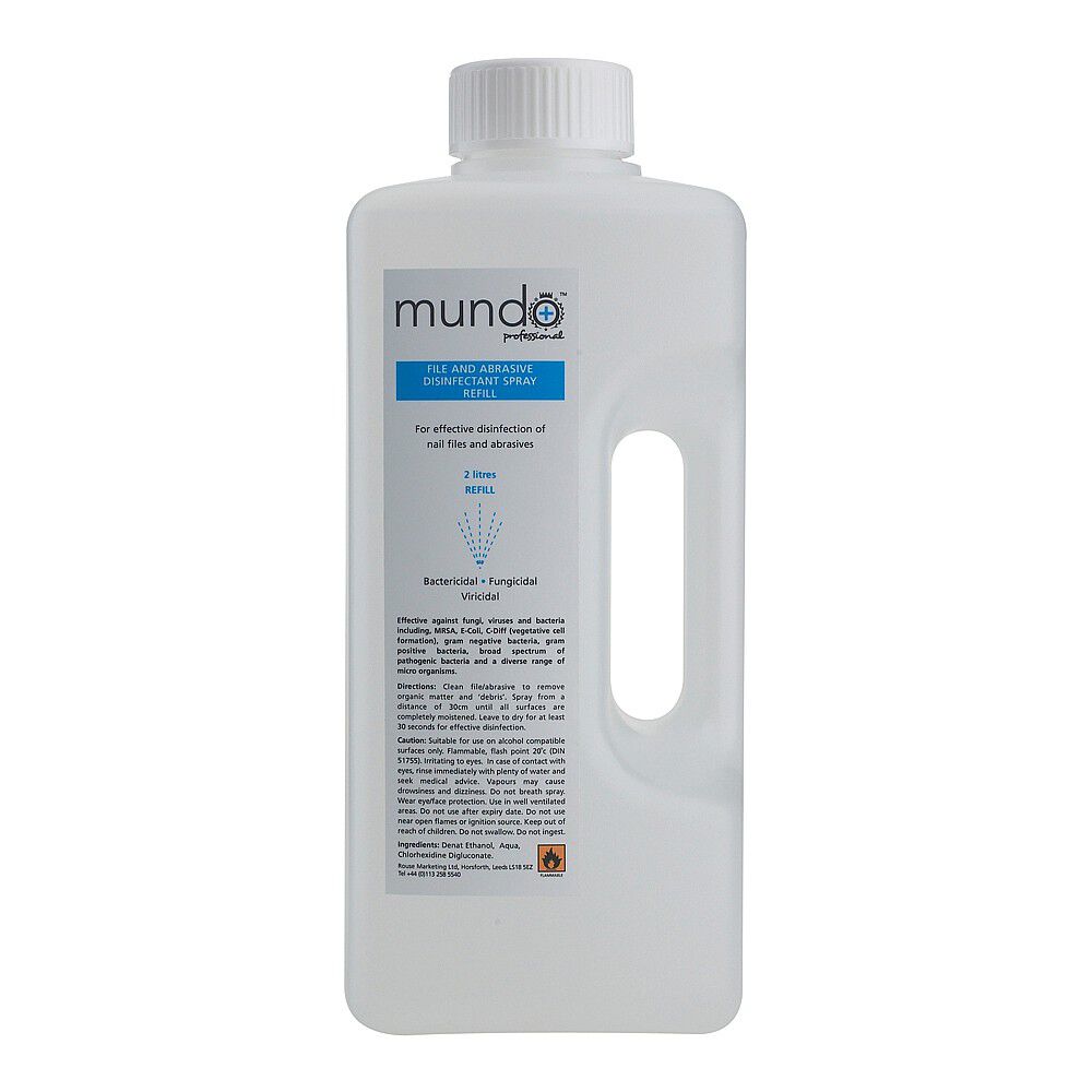 Mundo File and Abrasive Disinfectant Refill 2l