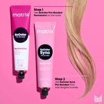 Matrix SoColor Pre-Bonded Permanent Hair Colour, Blended Natural, Cool Palette - 8AV 90ml