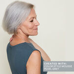 Indola Color Style Mousse Temporary Hair Colour - Pearl Grey 200ml