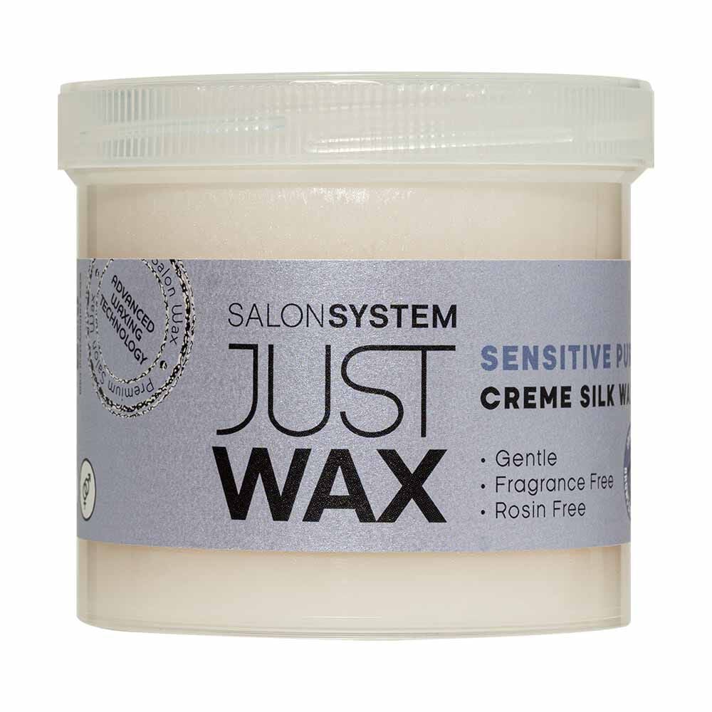Just Wax Sensitive Pure Silk Crème Strip Wax 425g