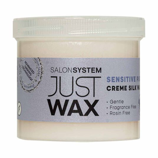 Just Wax Sensitive Pure Silk Cr&egrave;me Strip Wax 425g