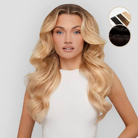Beauty Works Celebrity Choice Slimline Tape Human Hair Extensions 20 Inch - Ebony 48g