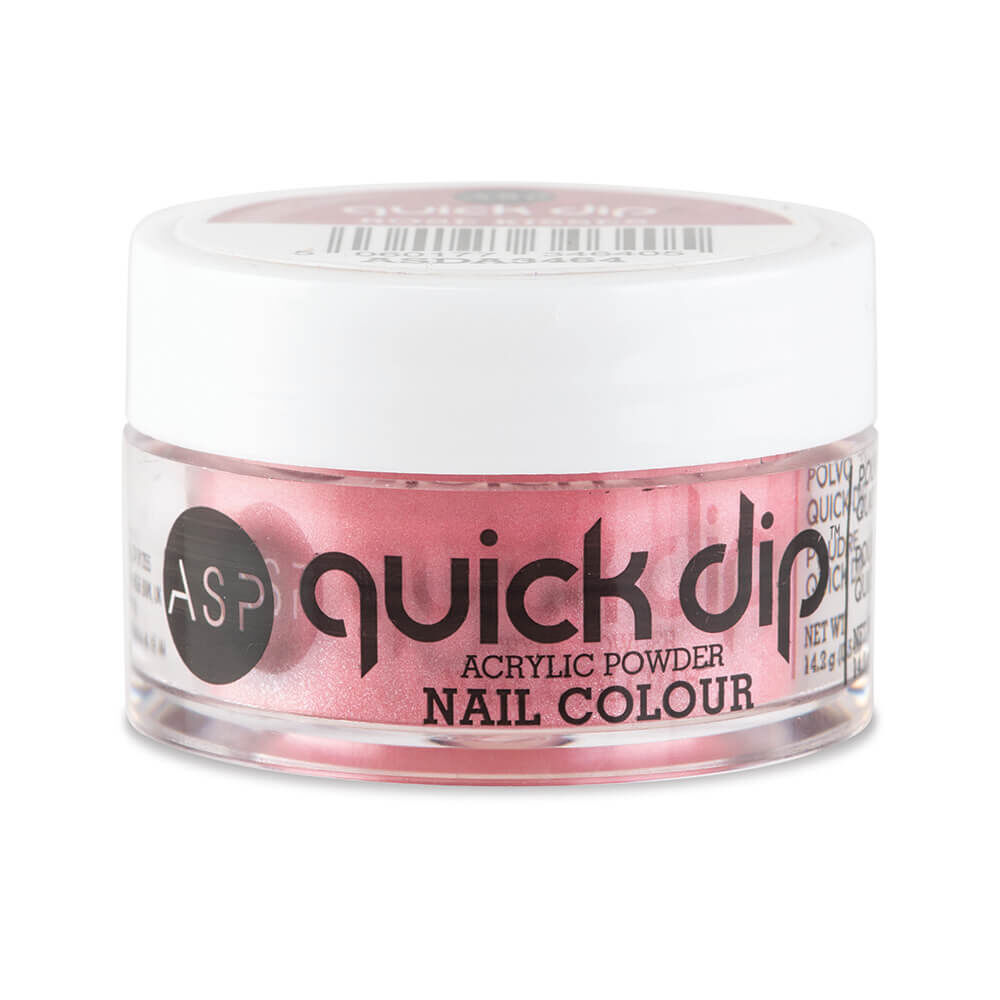 ASP Quick Dip Acrylic Dipping Powder Nail Colour Rose Kisses 14.2g