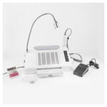 Salon Expert Nailcraft NC3100 3-in-1 Nail Machine Kit White