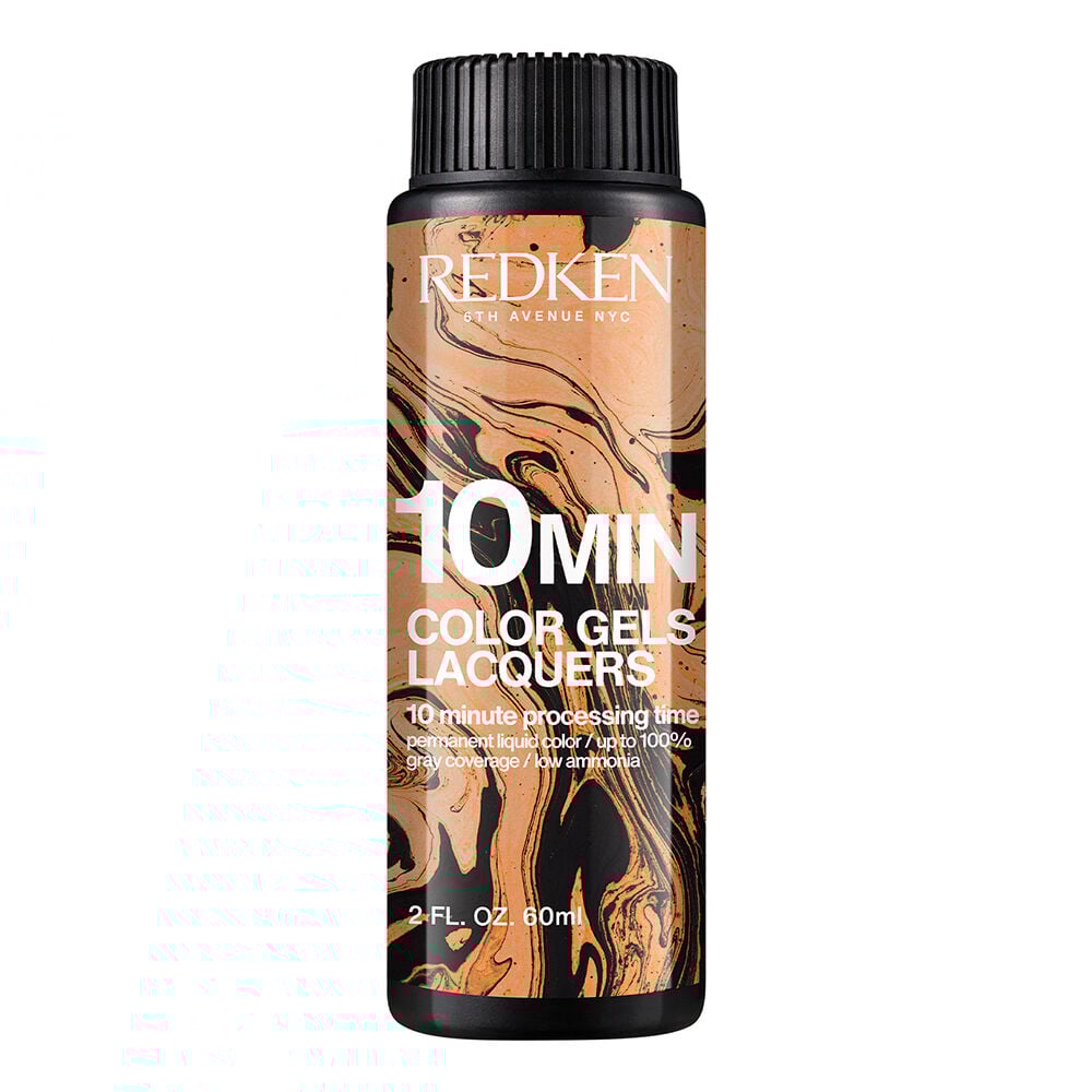 Redken Color Gels Lacquers 10 Minute Permanent Liquid Hair Colour 9N Café Au Lait 60ml