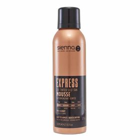 Sienna X Express Q10 Tinted Self Tan Mousse 200ml