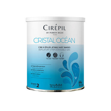 Perron Rigot Cirépil Cristal Océan Wax with strips 800g