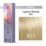 Wella Professionals Illumina Colour Tube Permanent Hair Colour - 10/1 Lightest Ash Blonde 60ml