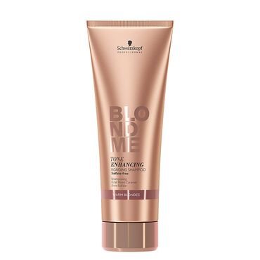 Schwarzkopf Professional BlondMe Tone Enhancing Bonding Shampoo - Rich Caramel 250ml