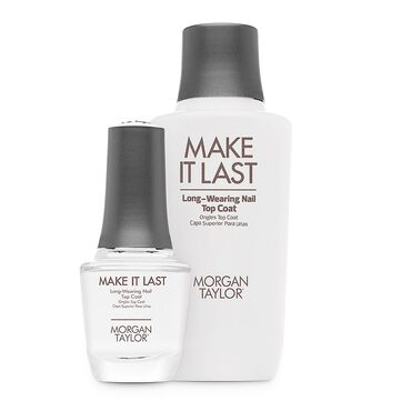Morgan Taylor Essentials Make It Last Top Coat Professional Kit
