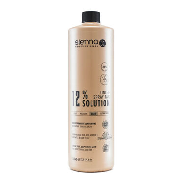 Sienna X Professional Tanning Solution 12% 1 Litre