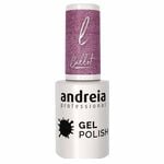 Andreia Professional Gel Polish Ba3 -Ballet Collection Pink Glitter, 10.5ml