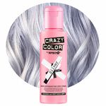 Crazy Color Semi Permanent Hair Colour Cream - Silver 100ml