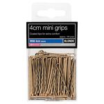 Salon Services Mini 4cm Hair Grips, Blonde, Pack of 100