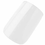 2AM London Gel X-Tend Soft Gel Tips, Medium Square Clear - Pack of 120