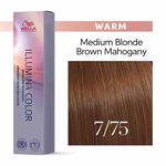 Wella Professionals Illumina Colour Permanent Hair Colour 7/75 Medium Blonde 60ml