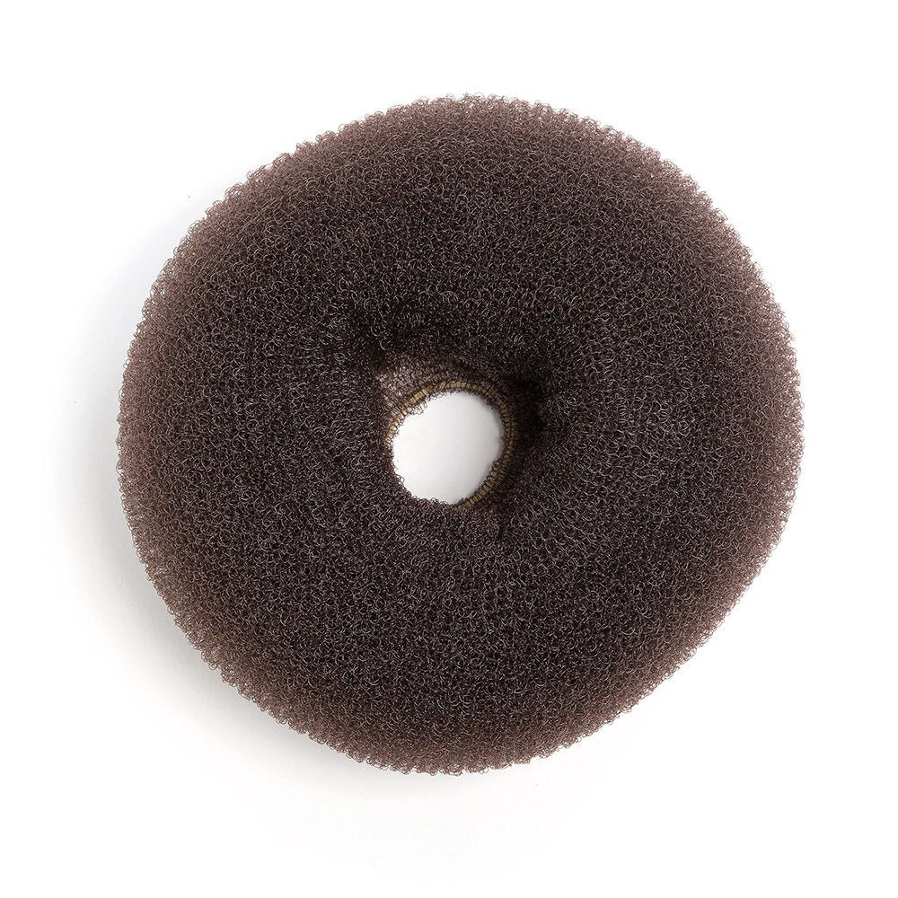 Sibel Hairbun Round 11 Cm Brown Hair Bands Ties Bun Rolls