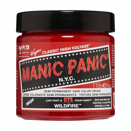 Manic Panic High Voltage Semi Permenant Hair Colour Cream - Wildfire 118ml