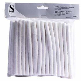 S-PRO Cotton Toe Ropes Pack of 100
