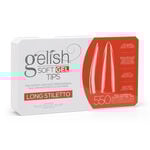 Gelish Soft Gel Tips - Long Stiletto, Pack of 550