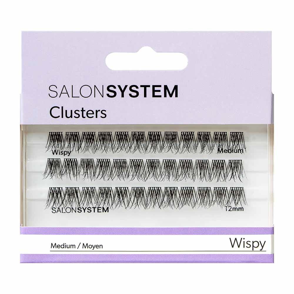 Salon System Individual Lash Clusters Wispy - Medium