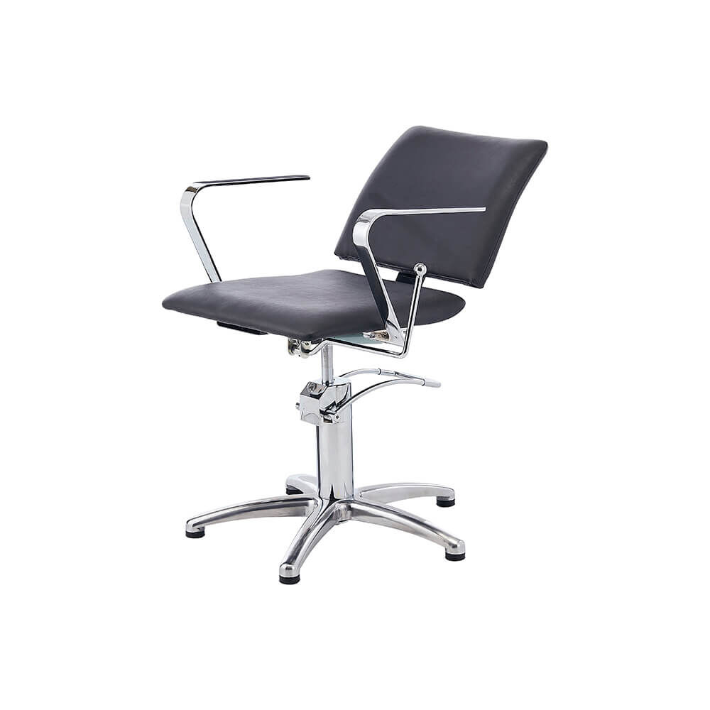 S PRO Reclining Backwash Chair Black Styling Chairs Salon Services