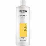 Nioxin System 1 Scalp + Hair Thickening Conditioner for Natural Hair with Light Thinning 1L