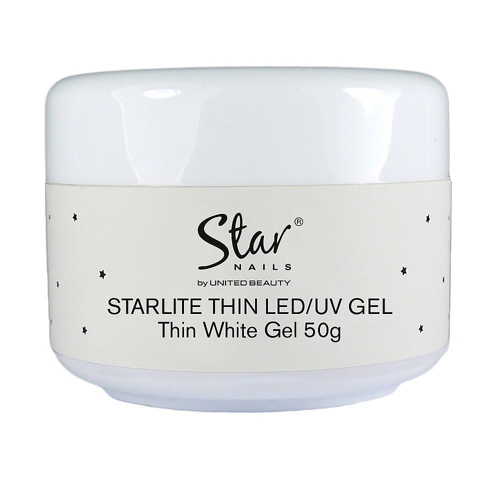 Star Nails Starlite Thin LED/UV Gel - White 50g