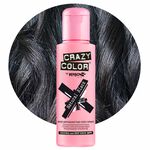 Crazy Color Semi Permanent Hair Colour Cream - Natural Black 100ml