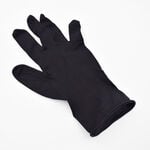 Colortrak Reusable Latex Gloves Black - Medium