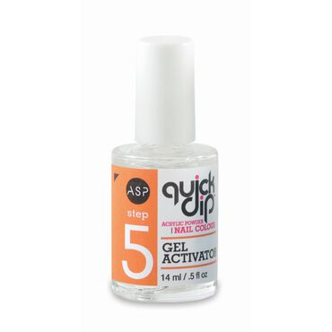 activator gel dip asp quick 14ml brush powder nails salon services