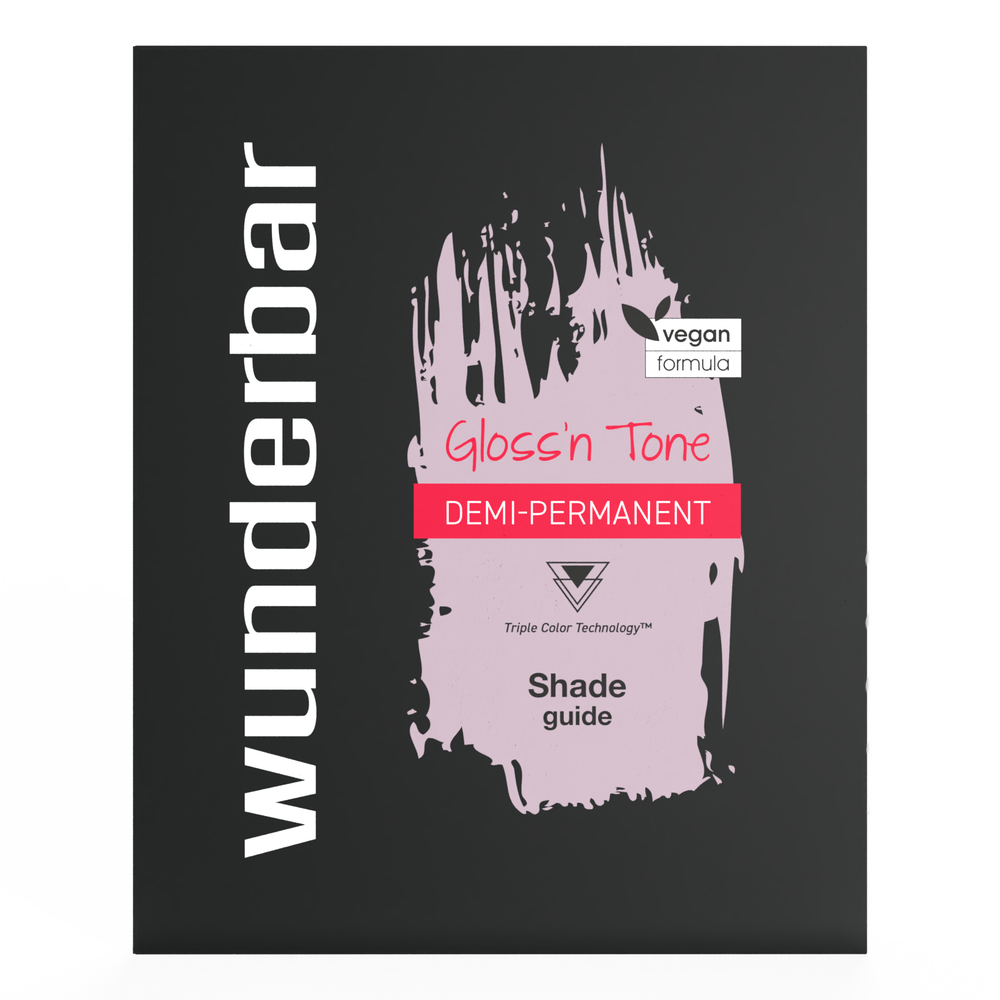 Wunderbar Gloss'n Tone Demi-Permanent Shade Chart