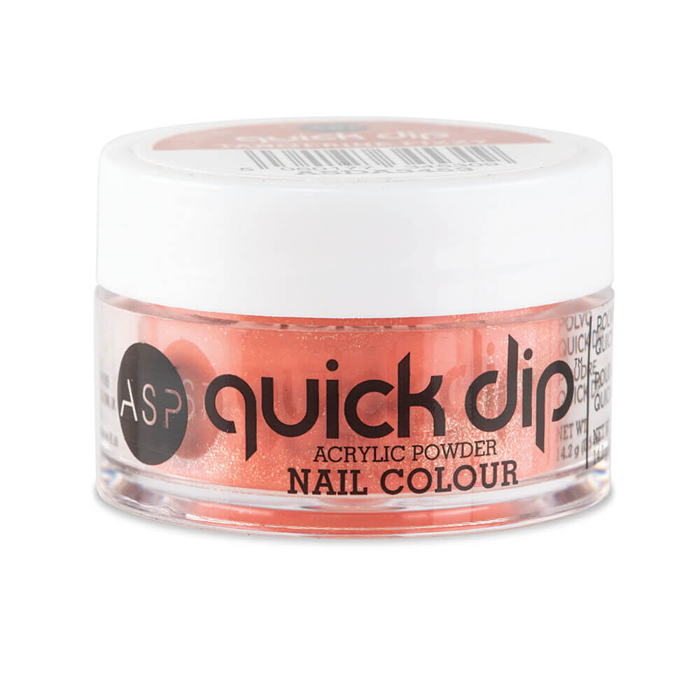 ASP Quick Dip Acrylic Dipping Powder Nail Colour Tangerine Fizzy 14.2g