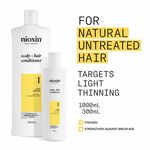Nioxin System 1 Scalp + Hair Thickening Conditioner for Natural Hair with Light Thinning 300ml